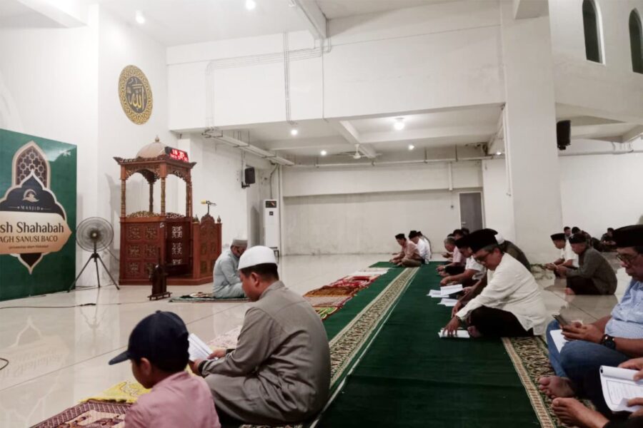 Civitas Akademika FAI UIM Hadiri Lailatul Ijtima di Masjid Ash-Shahabah