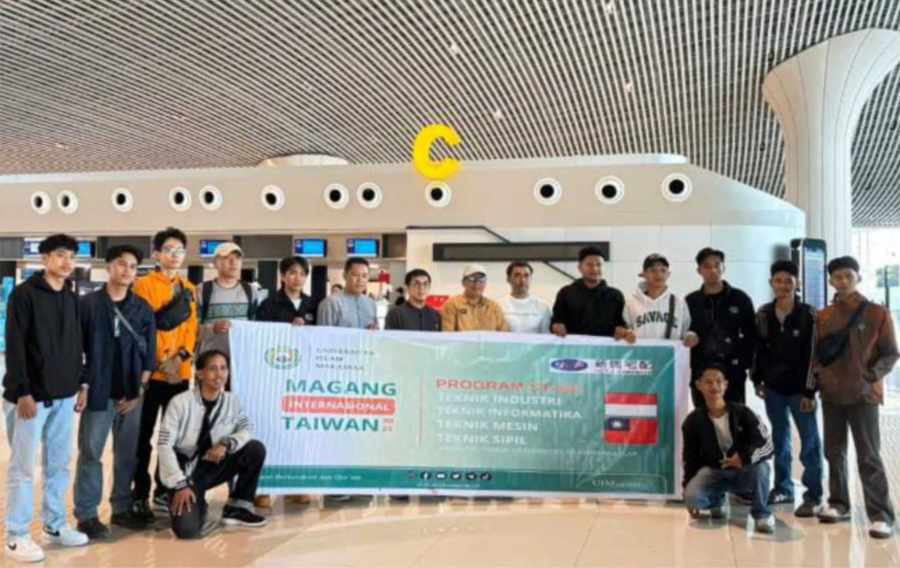 Perkuat Kerjasama Internasional, Mahasiswa UIM Laksanakan Magang Luar Negeri di Taiwan