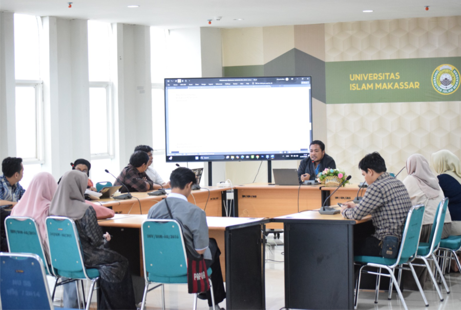 Mahasiswa FAI UIM Audien Interaktif FGD Pemikiran Islam