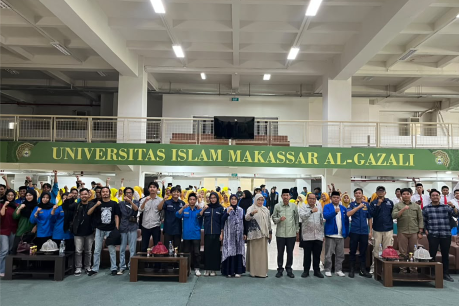 Dekan FAI UIM Dorong Mahasiswa Aktif Berorganisasi di PMII Metro Makassar