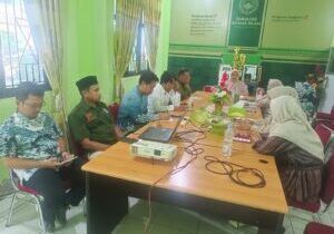 Tim Borang PGMI FAI UIM Gelar Evaluasi Kemajuan Tugas Kerja