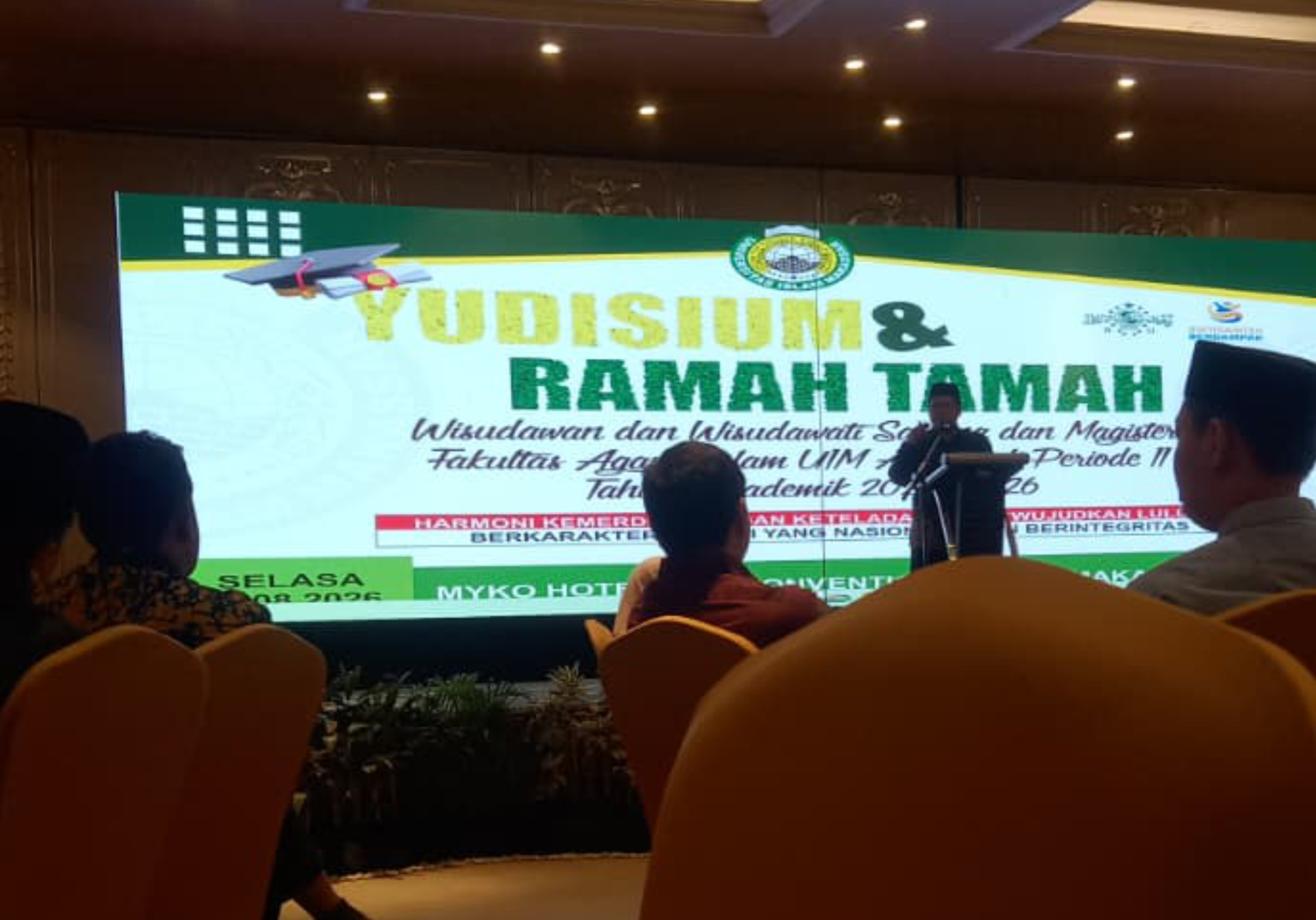 Cetak Lulusan Berkarakter Qur’ani, FAI UIM Gelar Yudisium dan Ramah Tamah Tahun 2026